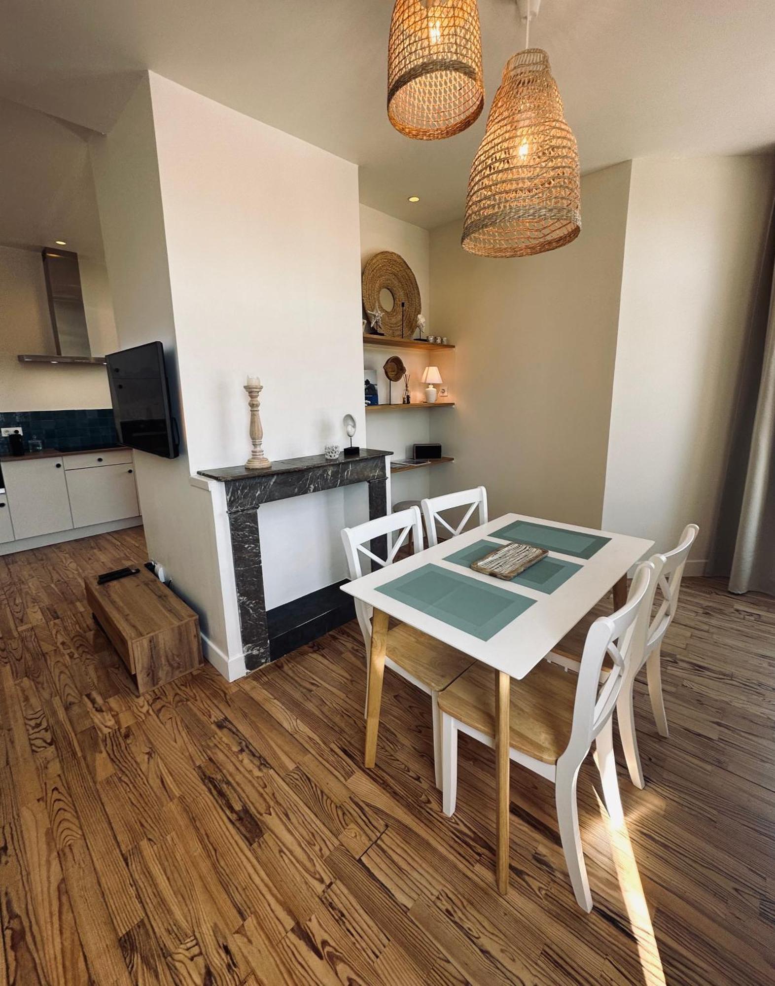 Appartement De Charme Avec Balcon - Le Grand Large Dunkirk Luaran gambar