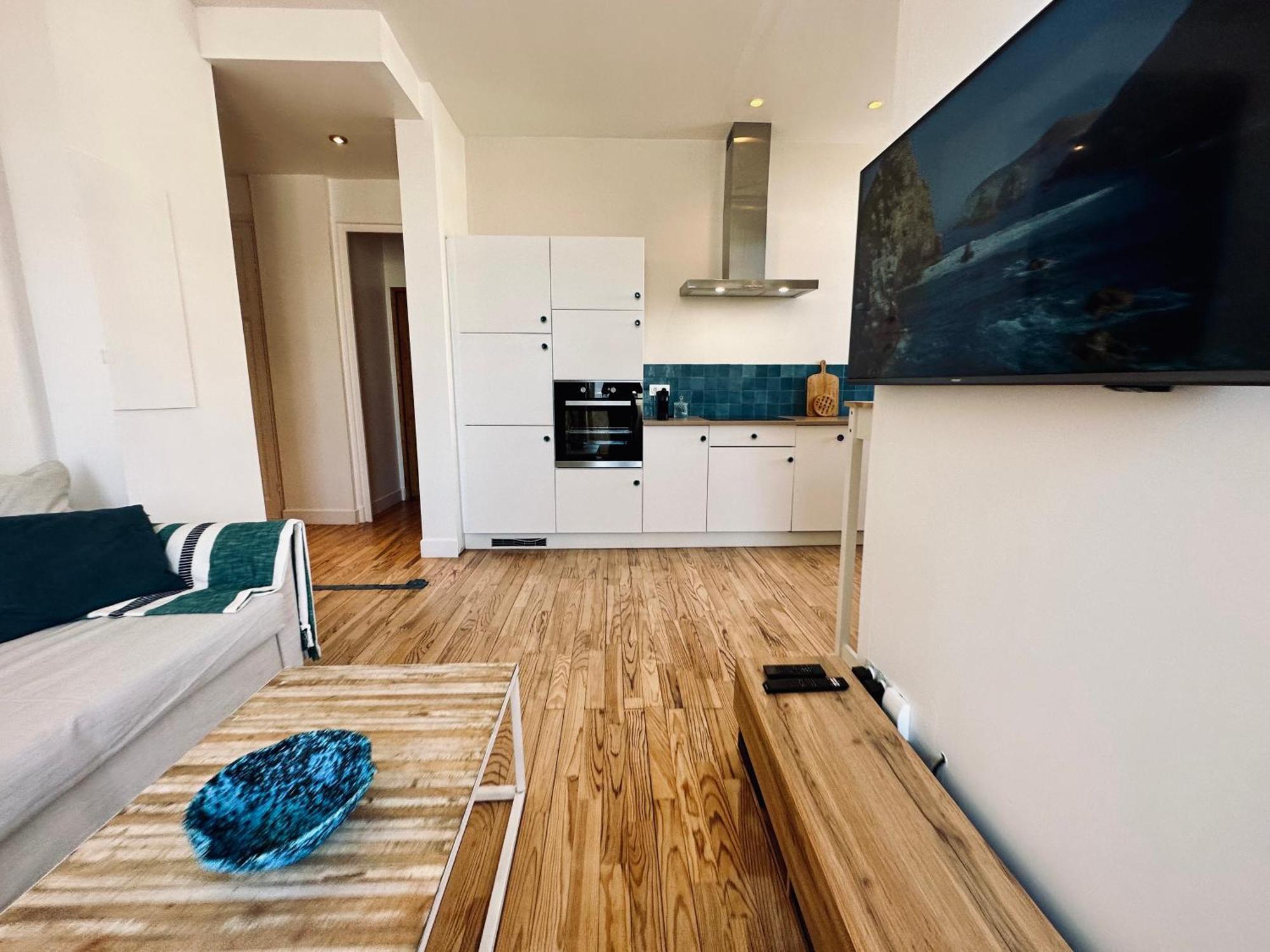 Appartement De Charme Avec Balcon - Le Grand Large Dunkirk Luaran gambar